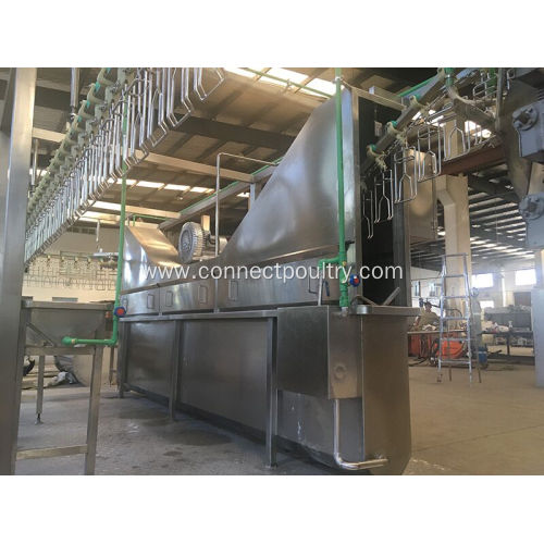 Compact chicken processing line